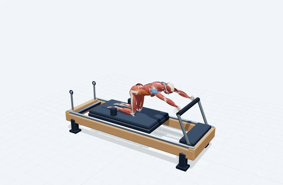 ムービングキャットバックの動作の一場面を示す3D模式図