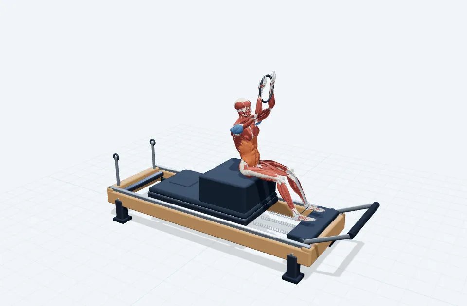 トランクムーブメントの動作の一場面を示す3D模式図